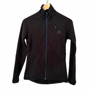 STATE OF ELEVENATE Women's Zip Up Technostretch Lightweight Jacket Black,Small